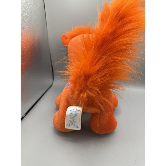 Disney Palace Pets Treasure Ariel’s Cat Plush ~ Orange Kitty Blue Eyes 11” - Picture 3 of 5